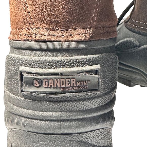 Gander Mountain Mens Brown Black Snow Trex SZ 11 Suede Rubber Outdoor Hunting - Picture 8 of 8